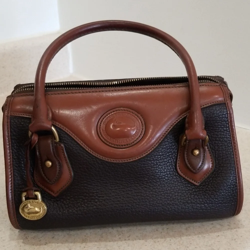 Dooney & Bourke vintage authentic brown handbag